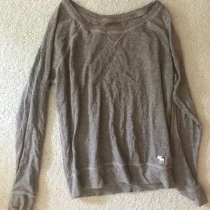 Abercrombie and Fitch grey tee